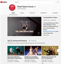 opera house on youtube